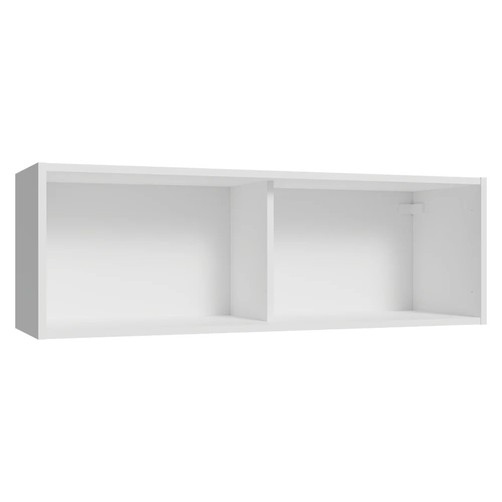 Alacena 100 cm 1 Puerta Rebatible Blanco Glamy Madesa - Image 10