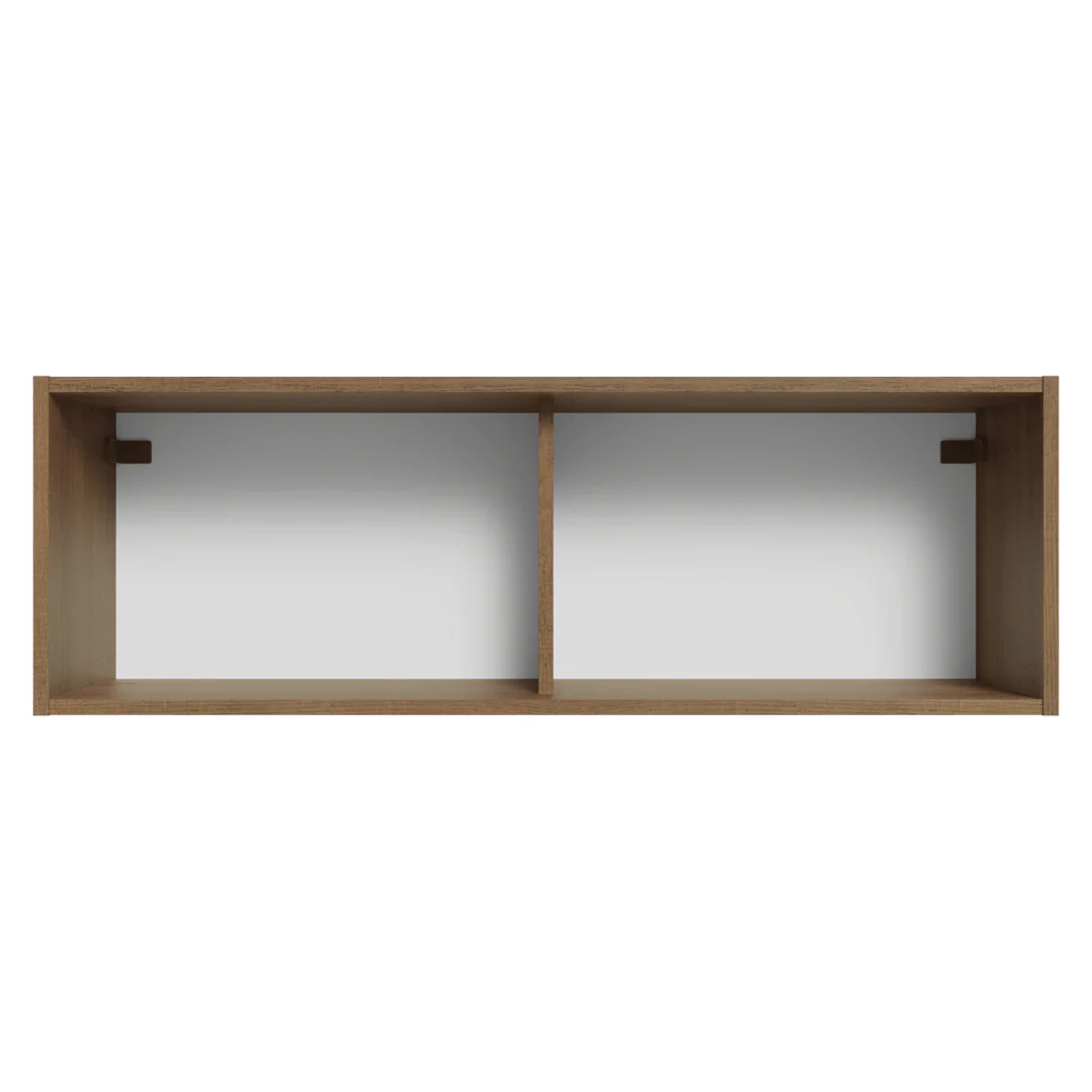 Alacena 100 cm 1 Puerta Rebatible Marrón/Negro Agata Madesa - Image 10