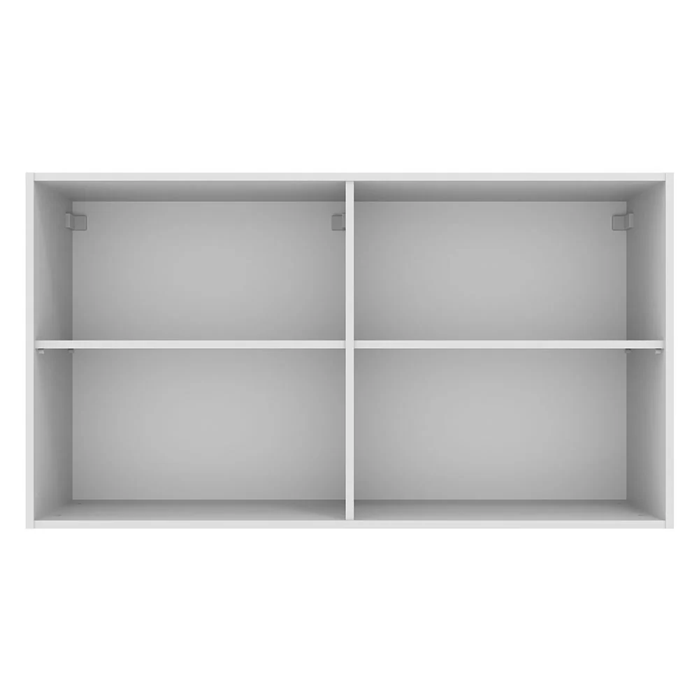 Alacena 120 cm 2 Puertas Agata Blanco/Crema - Image 7