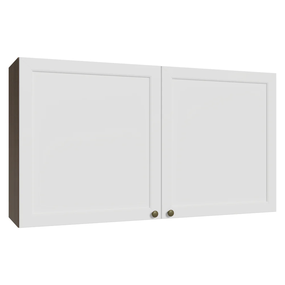 Alacena 120 cm 2 Puertas Marrón/Blanco Vik Madesa