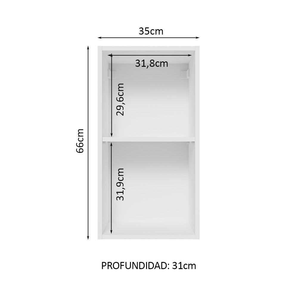 Alacena 35 cm 1 Puerta Lux - Image 3