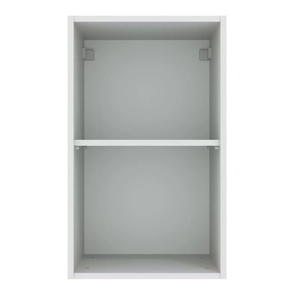 Alacena 40 cm 1 Puerta Agata Blanco/Gris - Image 6