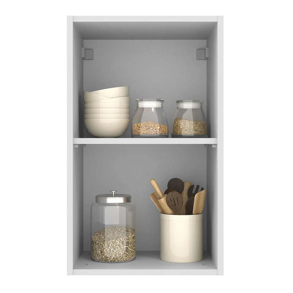 Alacena 40 cm 1 Puerta Blanco/Crema Agata Madesa - Image 3
