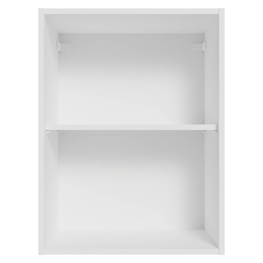 Alacena 50cm 1 Puerta Blanco/Blanco aterciopelado Lux Madesa - Image 6