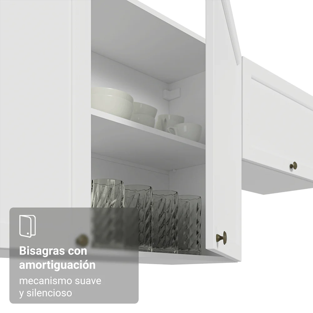 Alacena 60 cm 1 Puerta Blanco Vik Madesa - Image 8