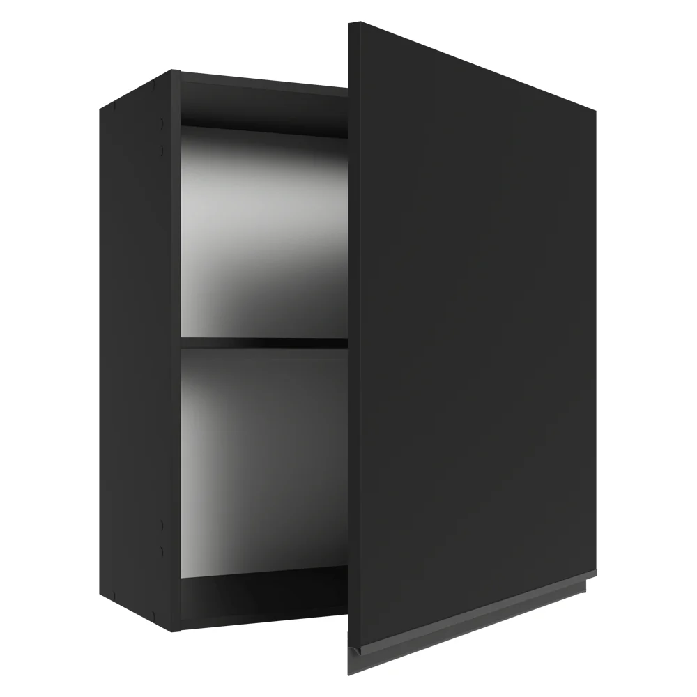 Alacena 60 cm 1 Puerta Negro Nice Madesa - Image 8