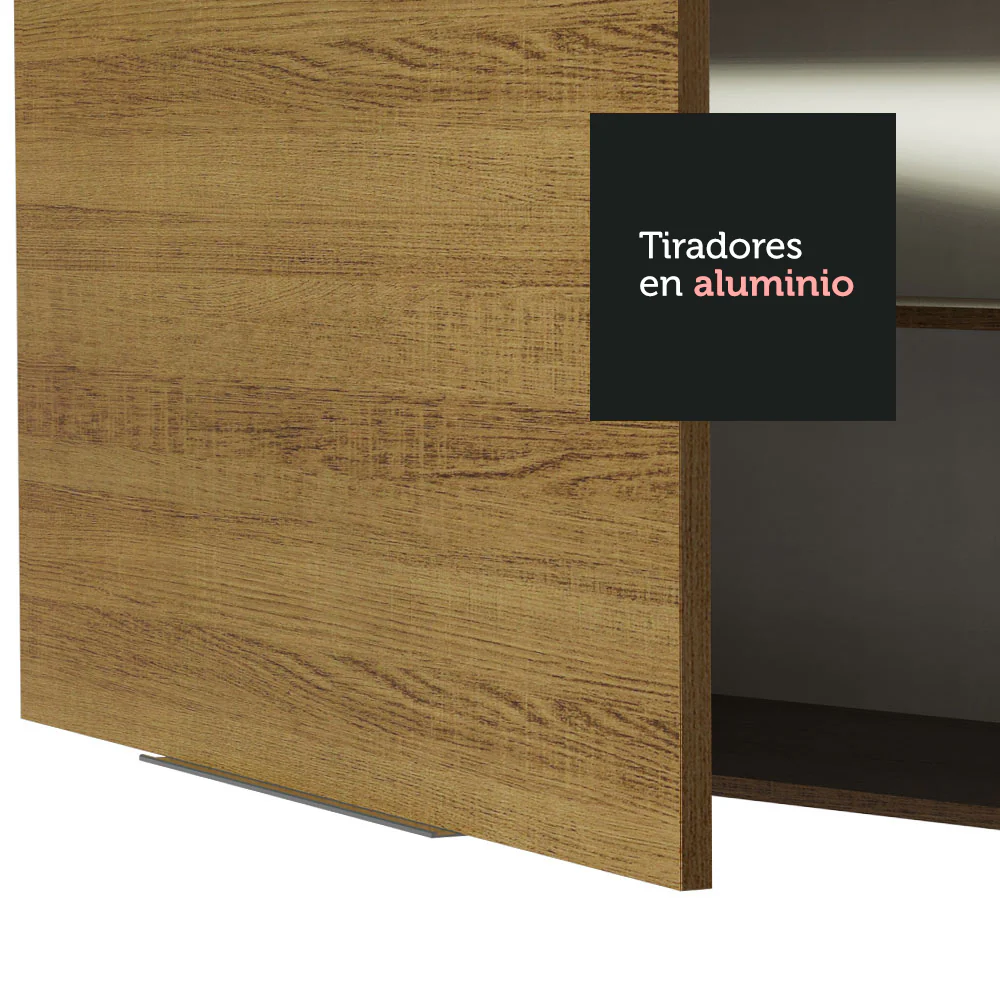 Alacena 60 cm 1 Puerta Stella Marrón - Image 3