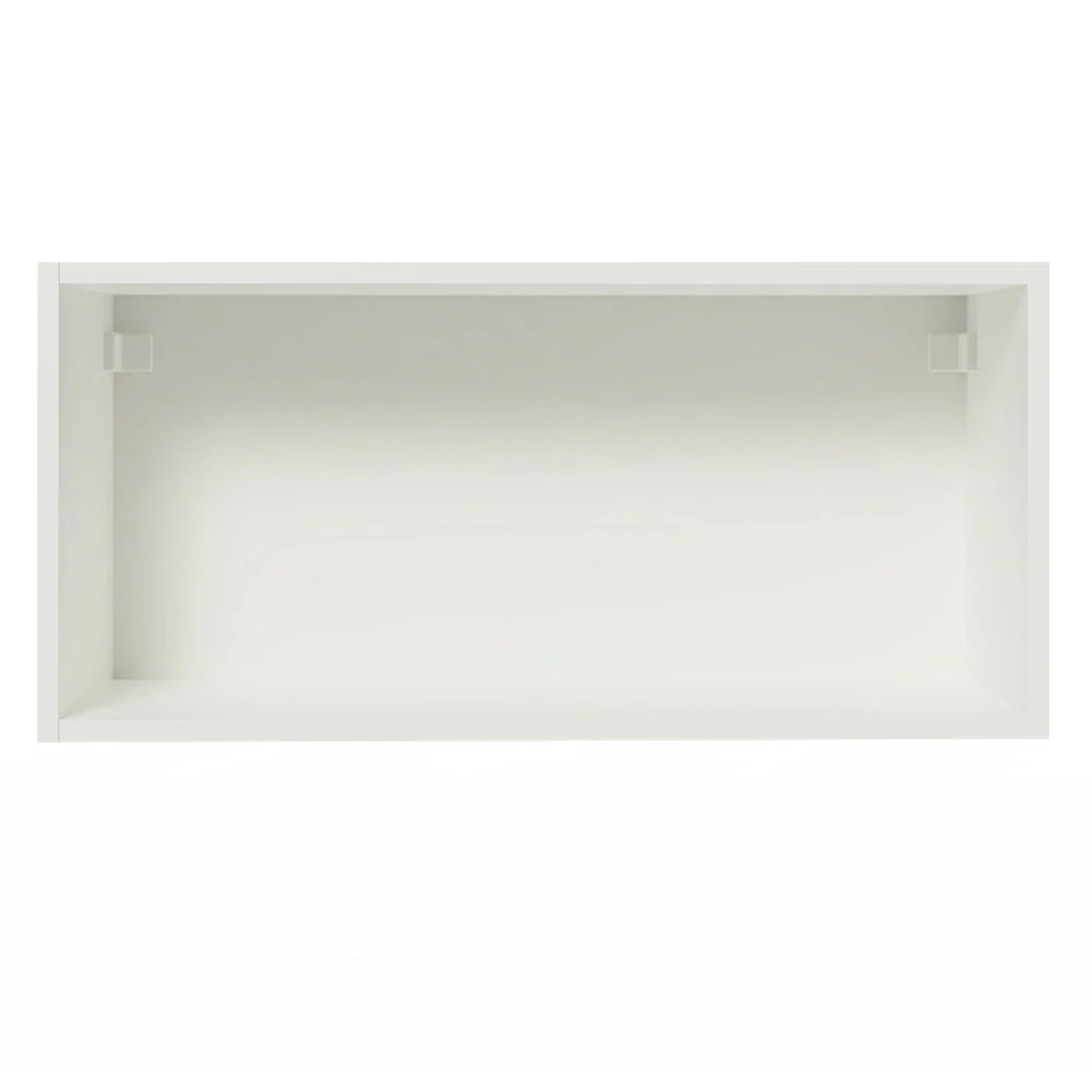 Alacena 70 cm 1 Puerta Agata Blanco/Negro - Image 7