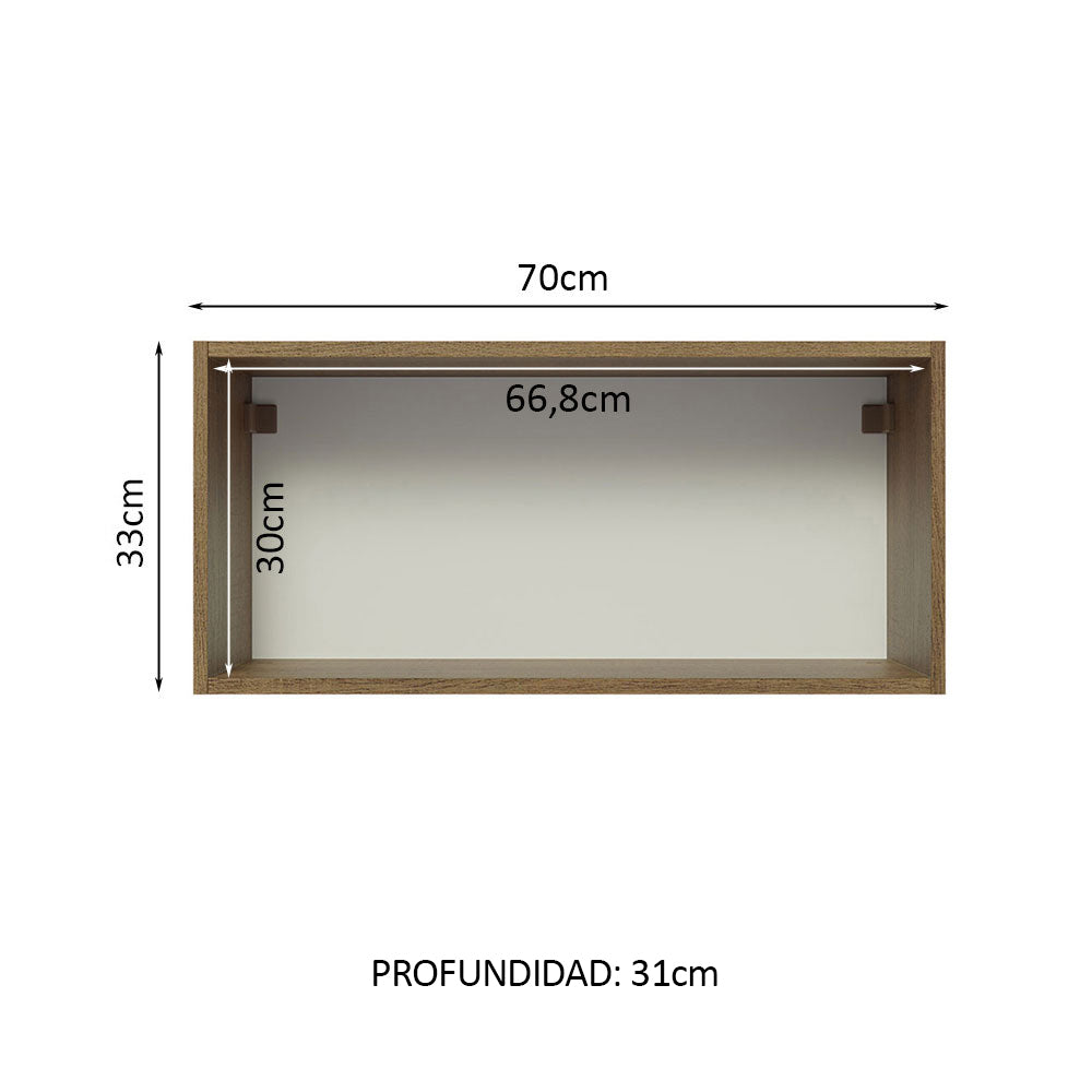 Alacena 70 cm 1 Puerta Rebatible Lux - Image 3