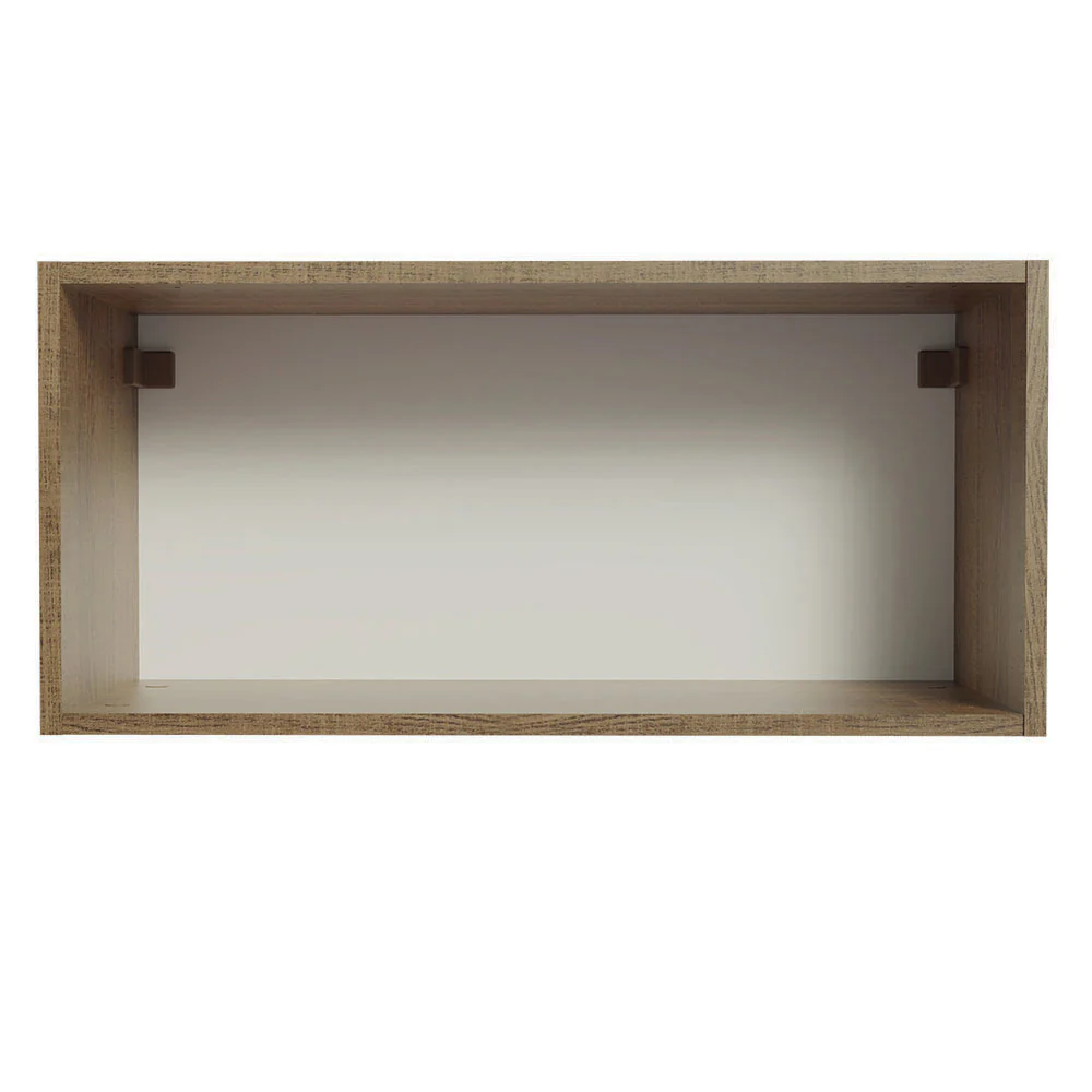 Alacena 70 cm 1 Puerta Rebatible Marrón/Crema Agata Madesa - Image 6