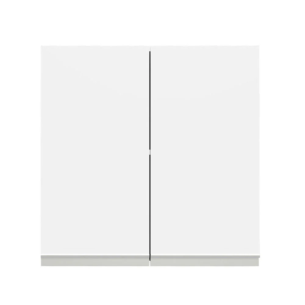 Alacena 70 cm 2 Puertas Glamy Blanco - Image 5