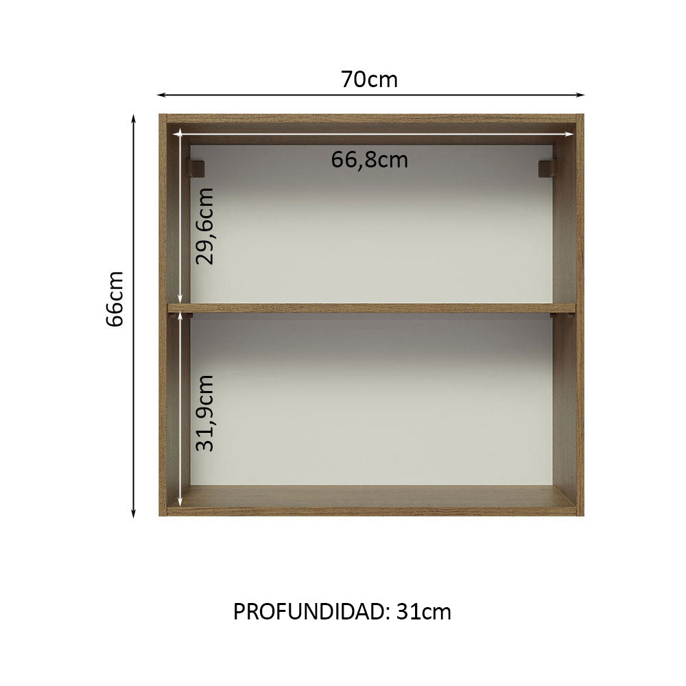 Alacena 70 cm 2 Puertas Lux - Image 3