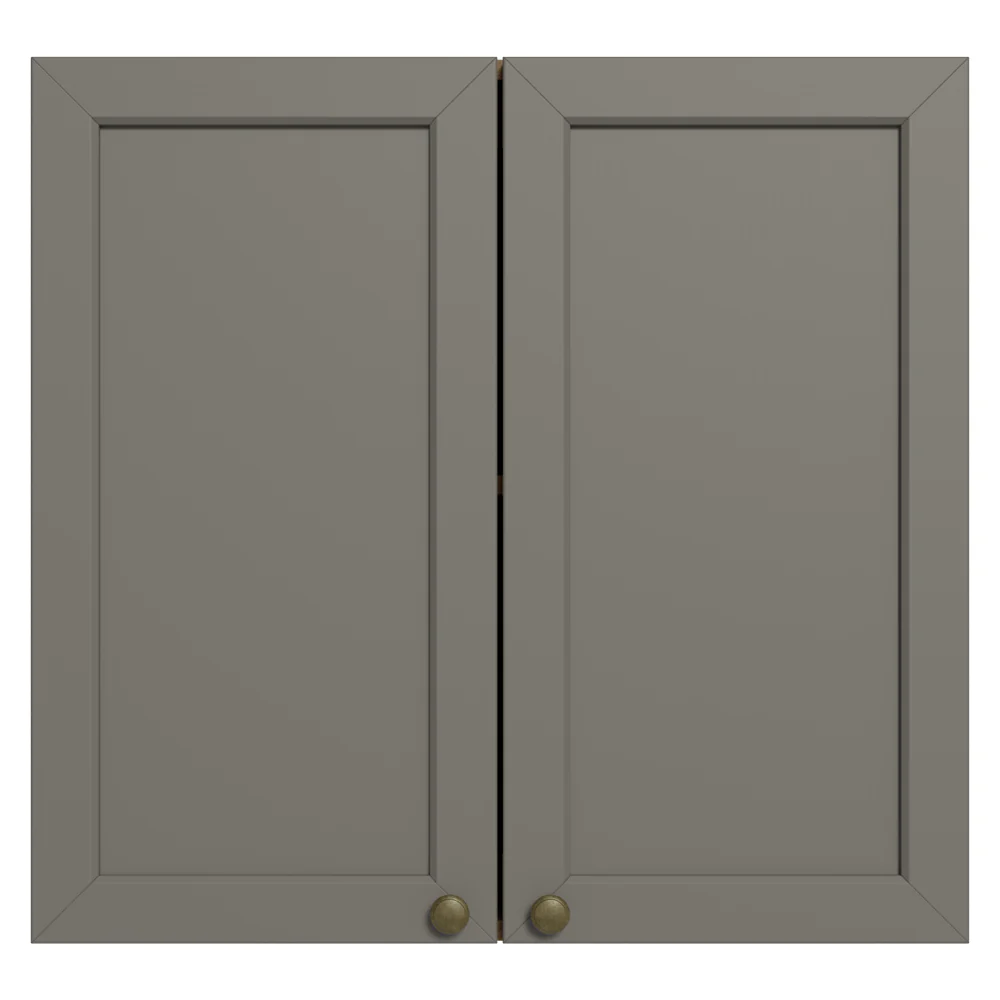 Alacena 70 cm 2 Puertas Marrón/Gris Vik Madesa - Image 10