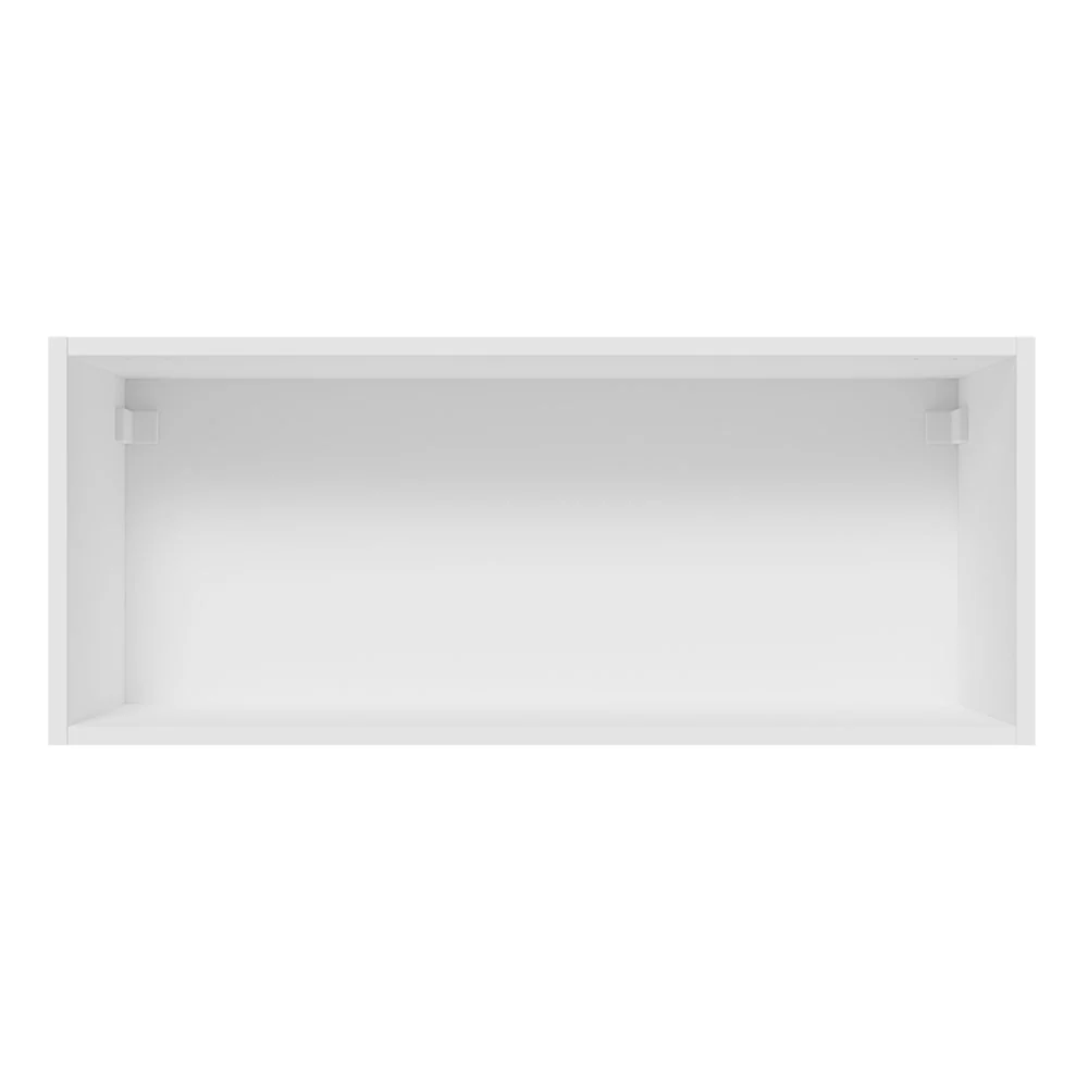 Alacena 80 cm 1 Puerta Lux Blanco/Blanco - Image 7