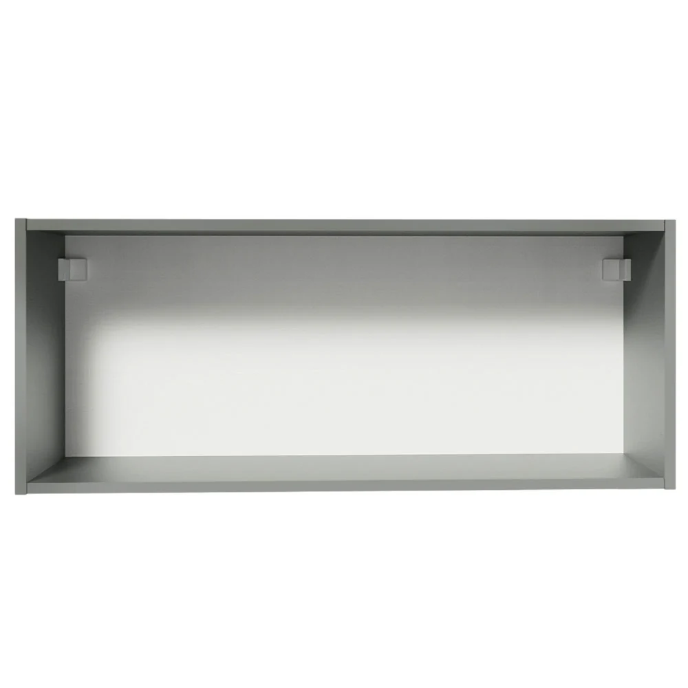 Alacena 80 cm 1 Puerta Rebatible Nice Gris - Image 5