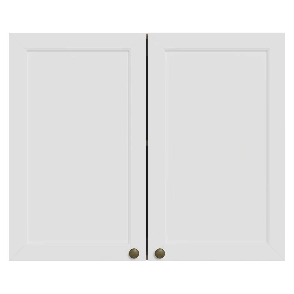 Alacena 80 cm 2 Puertas Marrón/Blanco Vik Madesa - Image 10
