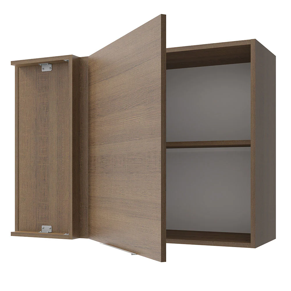 Alacena 94 cm 1 Puerta Stella Marrón - Image 7
