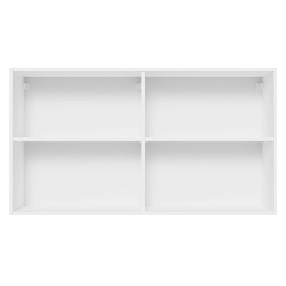 Alacena Cocina 100% MDF 120 cm 2 Puertas Blanco/Negro Acordes Madesa - Image 6