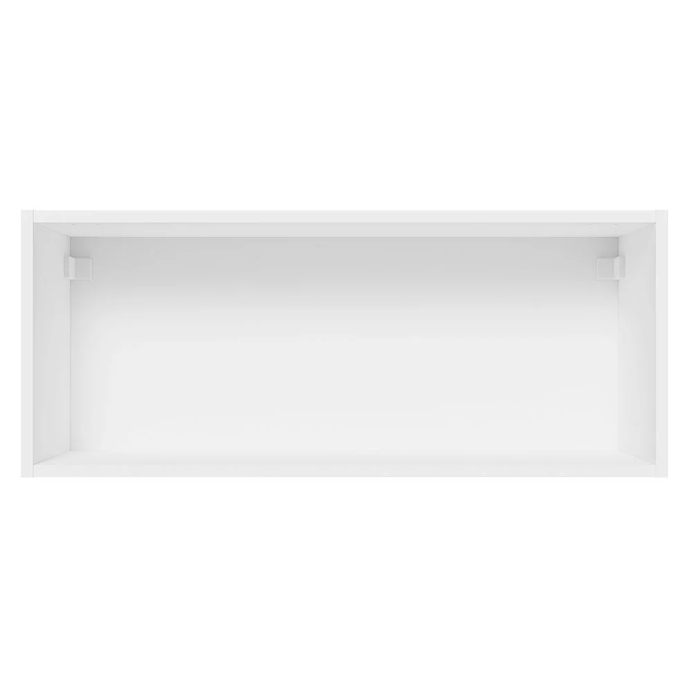 Alacena Cocina 100% MDF 80 cm 1 Puerta Abatible Blanco/Marrón Acordes Madesa - Image 6