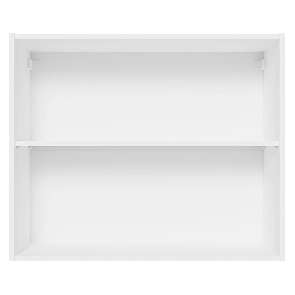 Alacena Cocina 100% MDF 80 cm 2 Puertas Blanco Brillante Acordes Madesa - Image 7