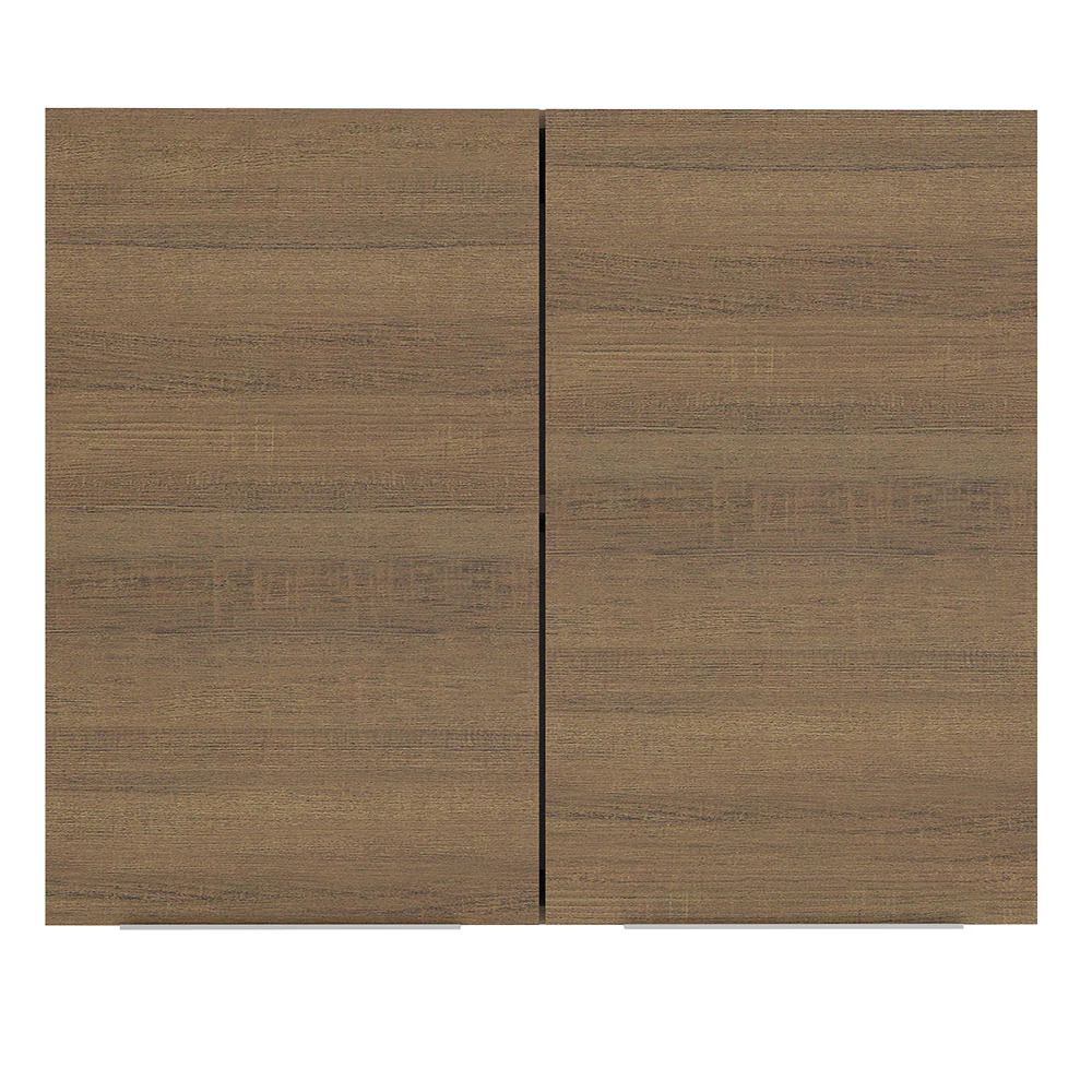 Alacena Cocina 80 cm 2 Puertas Marrón Stella Madesa - Image 6