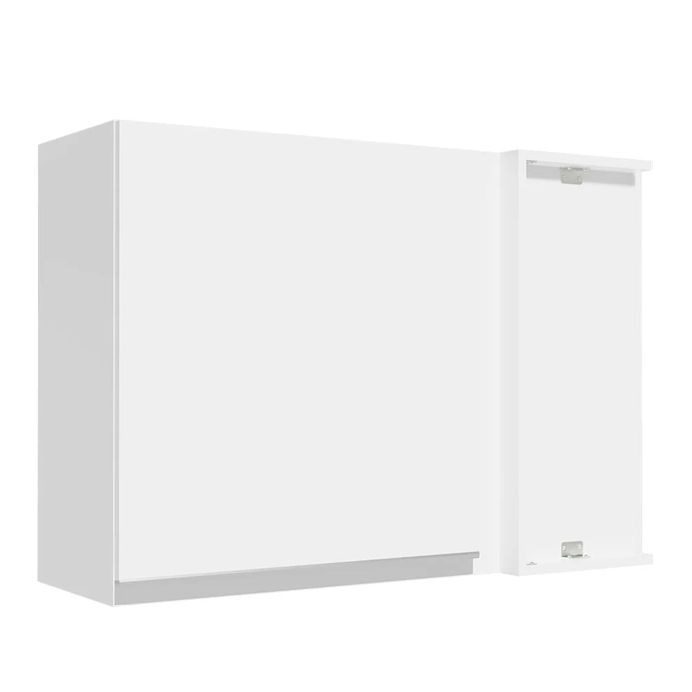 Alacena Esquinero 1 Puerta Glamy Blanco