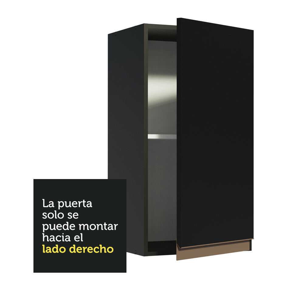 Alacena para Cocina 35 cm Negro Reims Madesa - Image 7