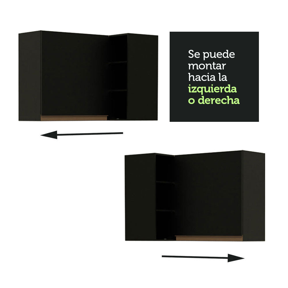 Alacena Gabinete Superior de Esquina Cocina Madesa Reims NN - Image 6