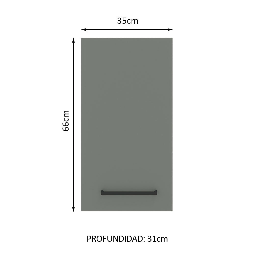 Alacena Madesa Agata 35 Cm 1 Puerta - Image 2