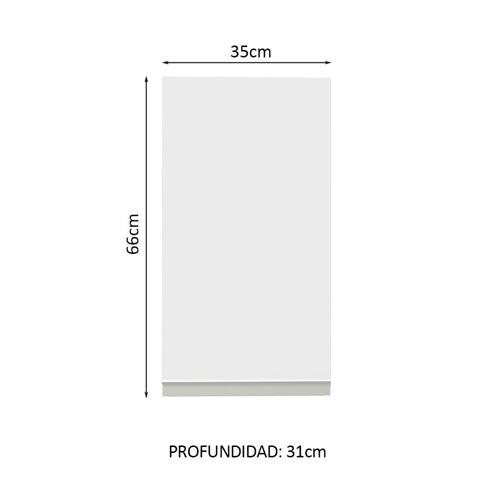Alacena Madesa Glamy 35 cm 1 Puerta - Image 3