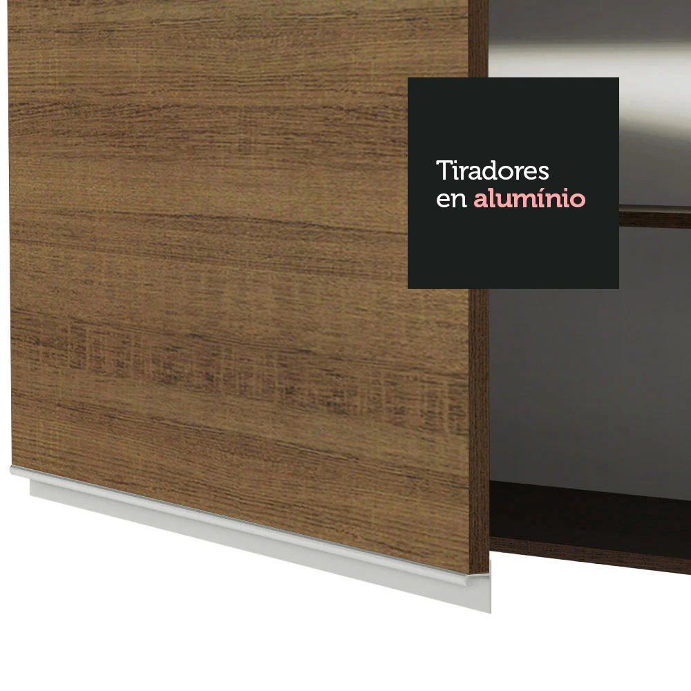 Alacena Madesa Glamy 80 cm 2 Puertas Marrón - Image 7