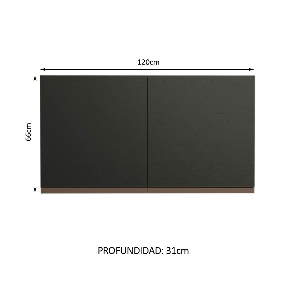 Alacena Madesa Reims 120 cm 2 Puertas - Image 2