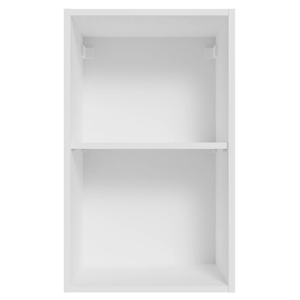 Alacena para Dormitorio 40 cm 2 Nichos Neo Blanco - Image 5