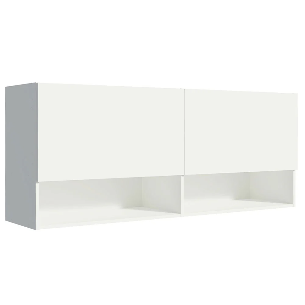 Alacena para Oficina con Nicho y Repisa 120 cm Blanco Madesa - Image 6