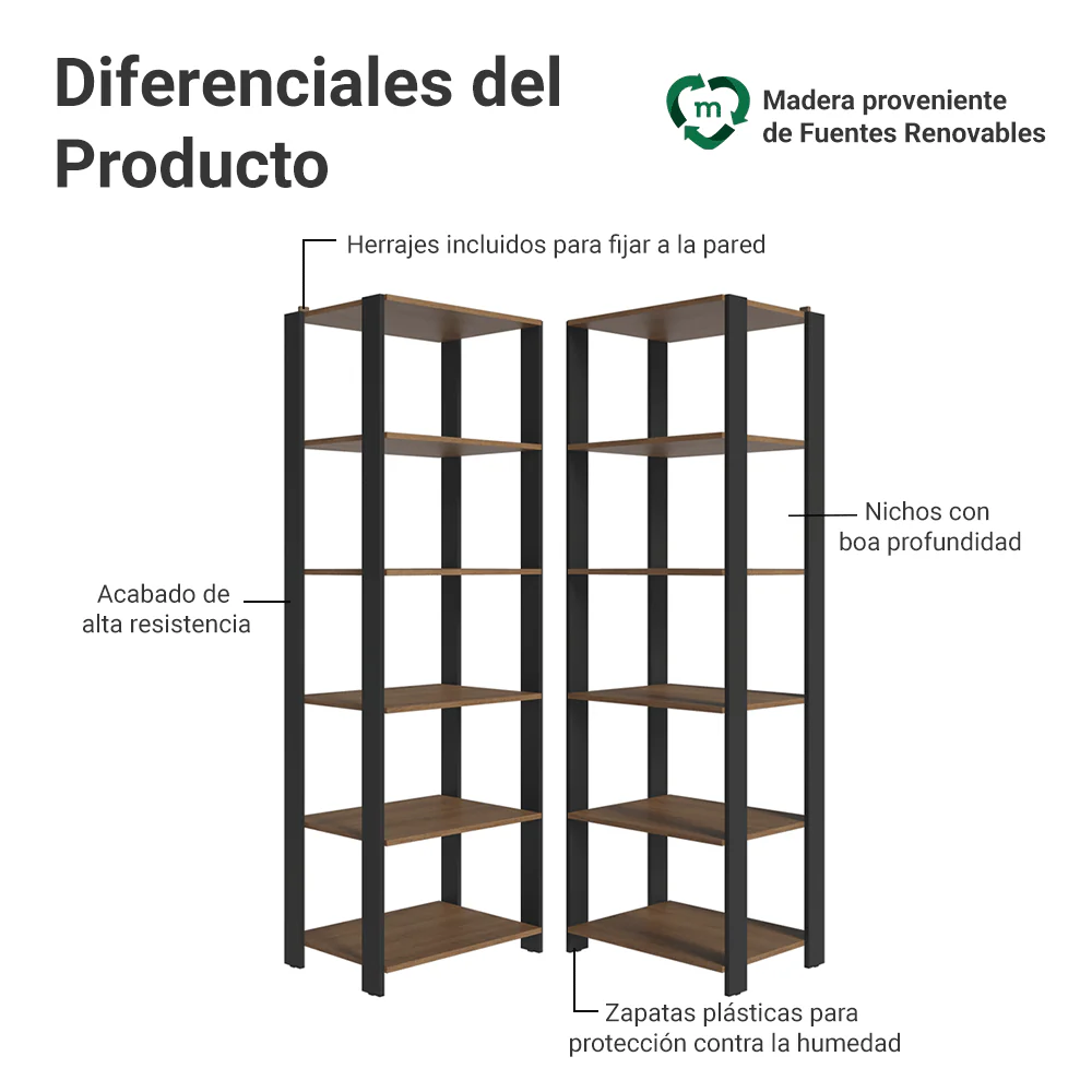 Armario Organizador Multiuso Para Cocina Madesa 118cm MN 02 - Image 4