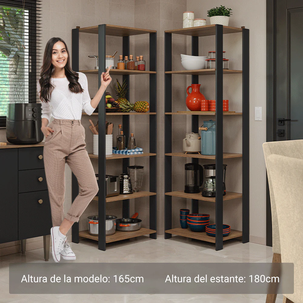 Armario Organizador Multiuso para Cocina Madesa 118cm MN 1 - Image 4
