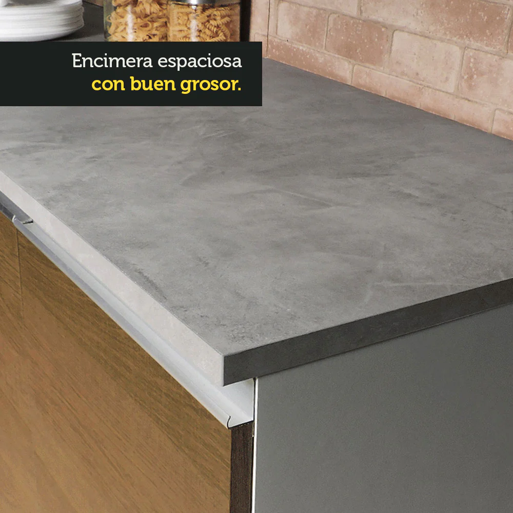 Mesada Para Bajo Mesada 150 Cm Madesa - Gris - Image 3