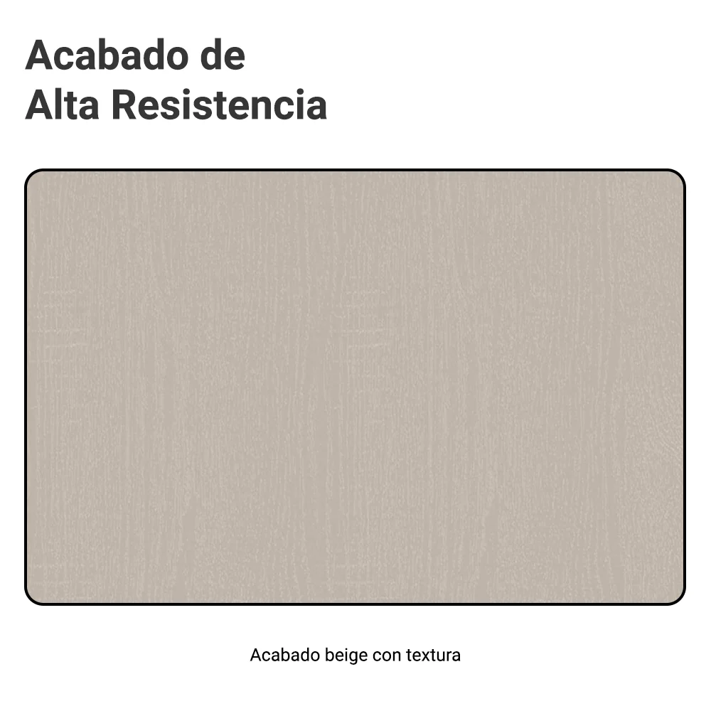 Bajo Mesada Cocina 120 cm 1 Cajón 3 Puertas Nice Crema - Image 9