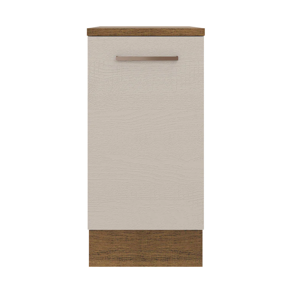Bajo Mesada 40 cm x 60 cm, 1 Puerta Agata Marrón/Crema - Image 7