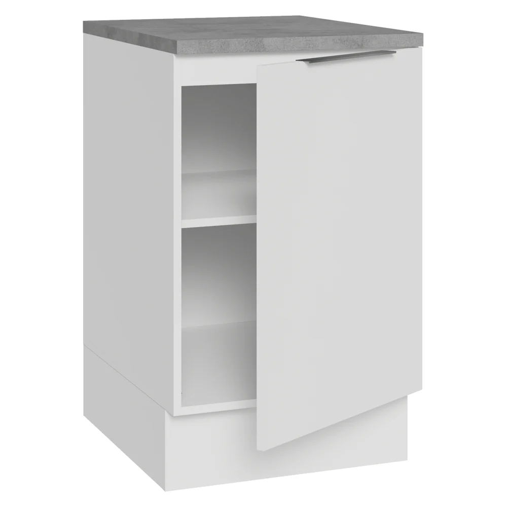Bajo Mesada 50cm 1 Puerta Blanco Stella Madesa - Image 6
