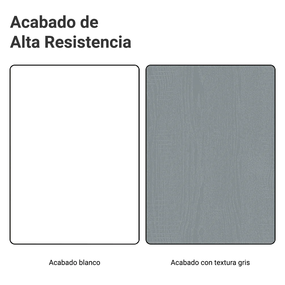 Bajo Mesada 50cm 1 Puerta (Sin Mesada) Blanco/Gris Agata Madesa - Image 10