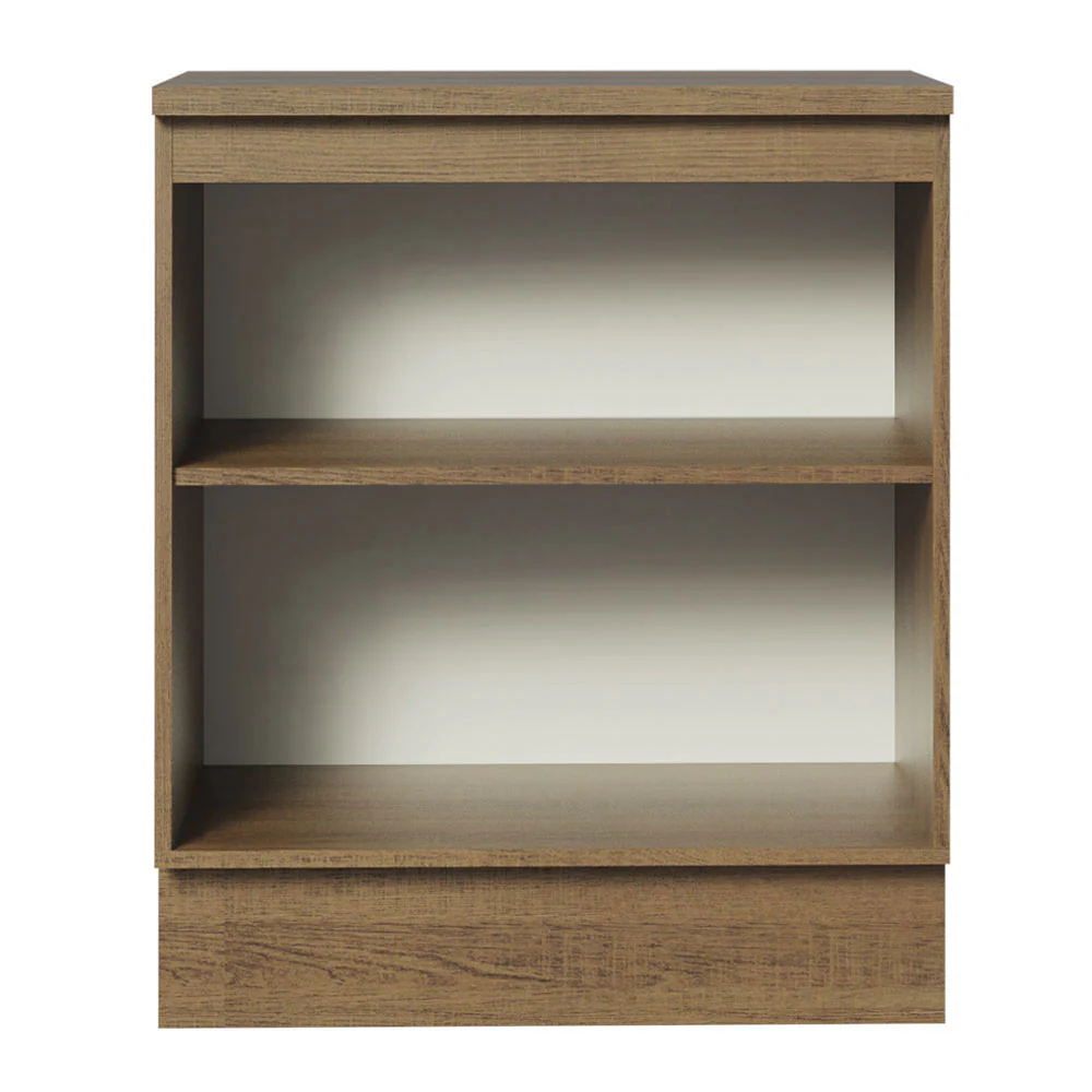 Bajo Mesada 70 cm Sin cajones 2 Puertas Agata Marrón/Blanco - Image 7