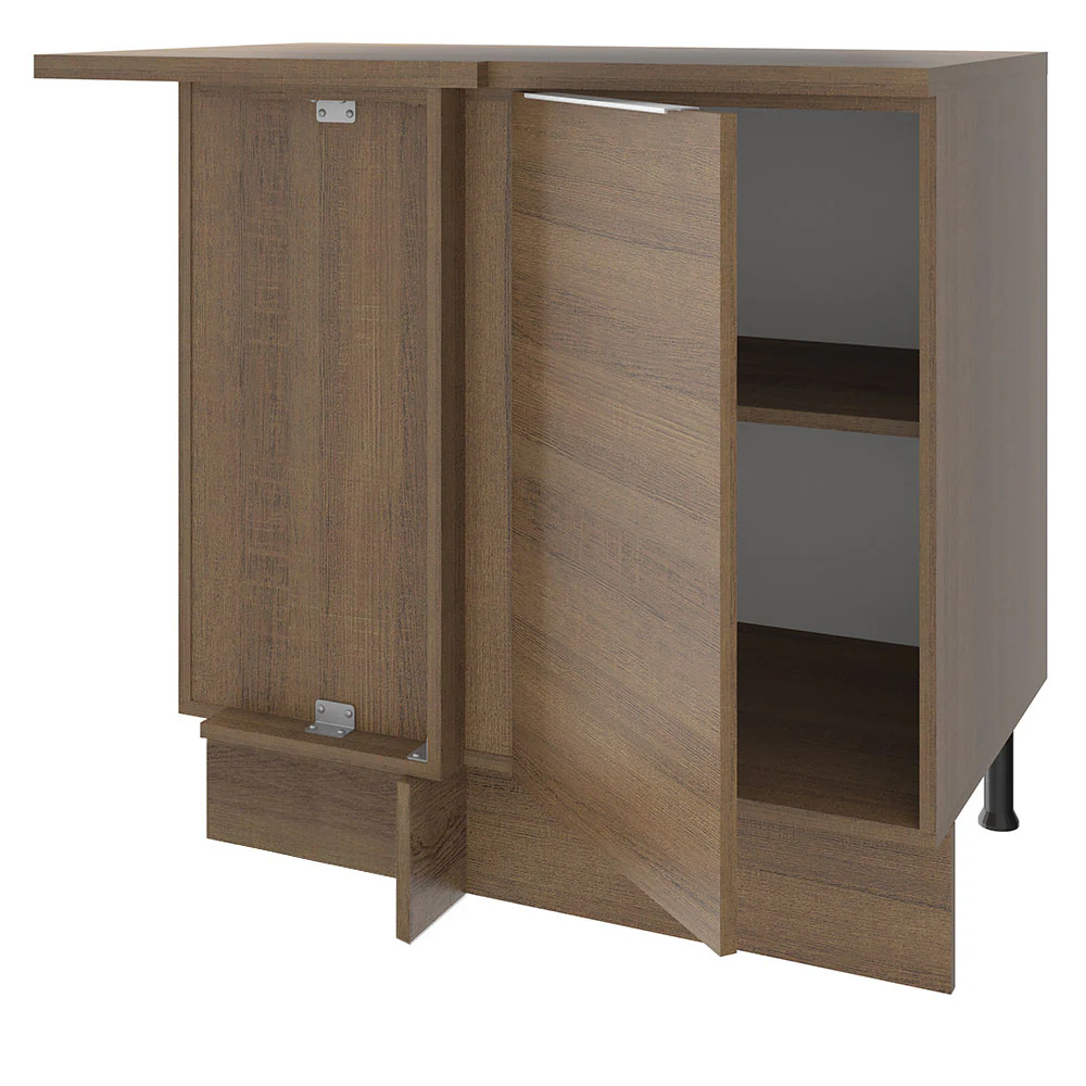Bajo Mesada 94 cm Sin cajones 1 Puerta Stella Marrón - Image 4