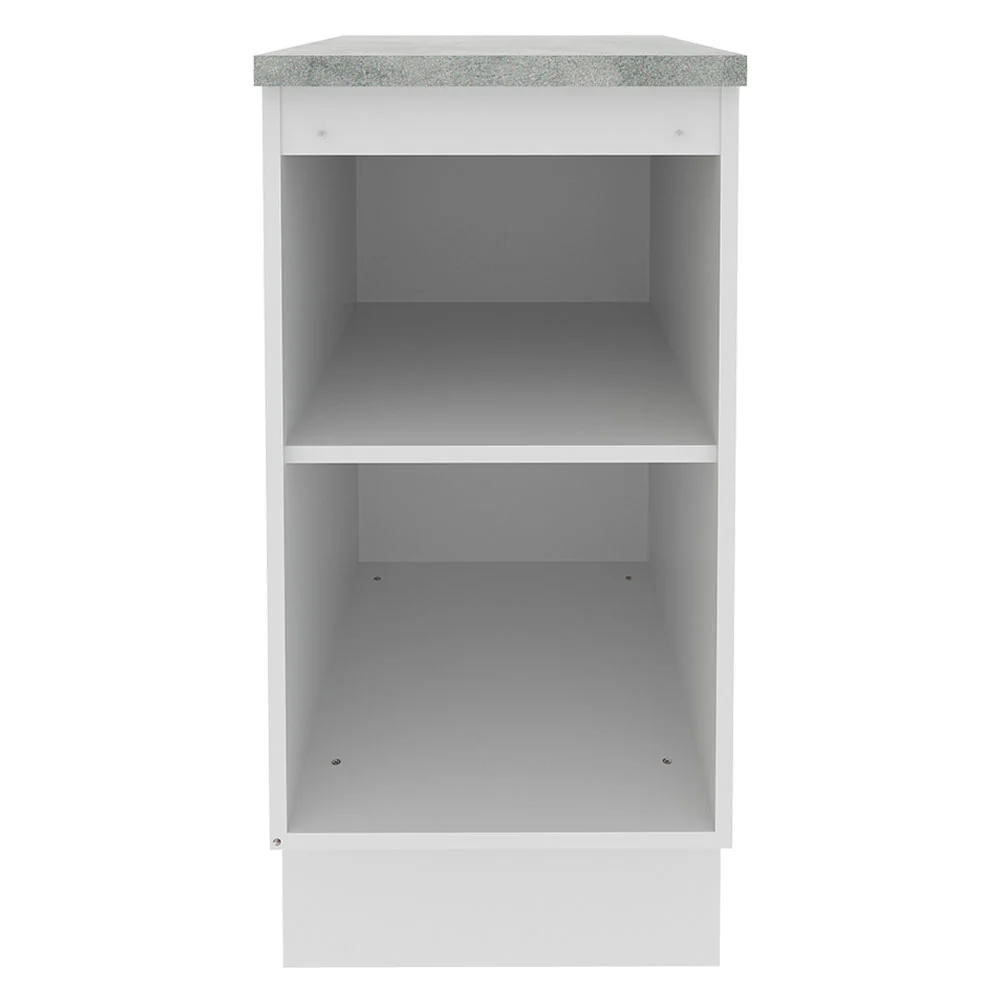 Bajo Mesada Cocina 40 x 60 cm 1 Puerta (Con Mesada) Blanco Stella Madesa - Image 8