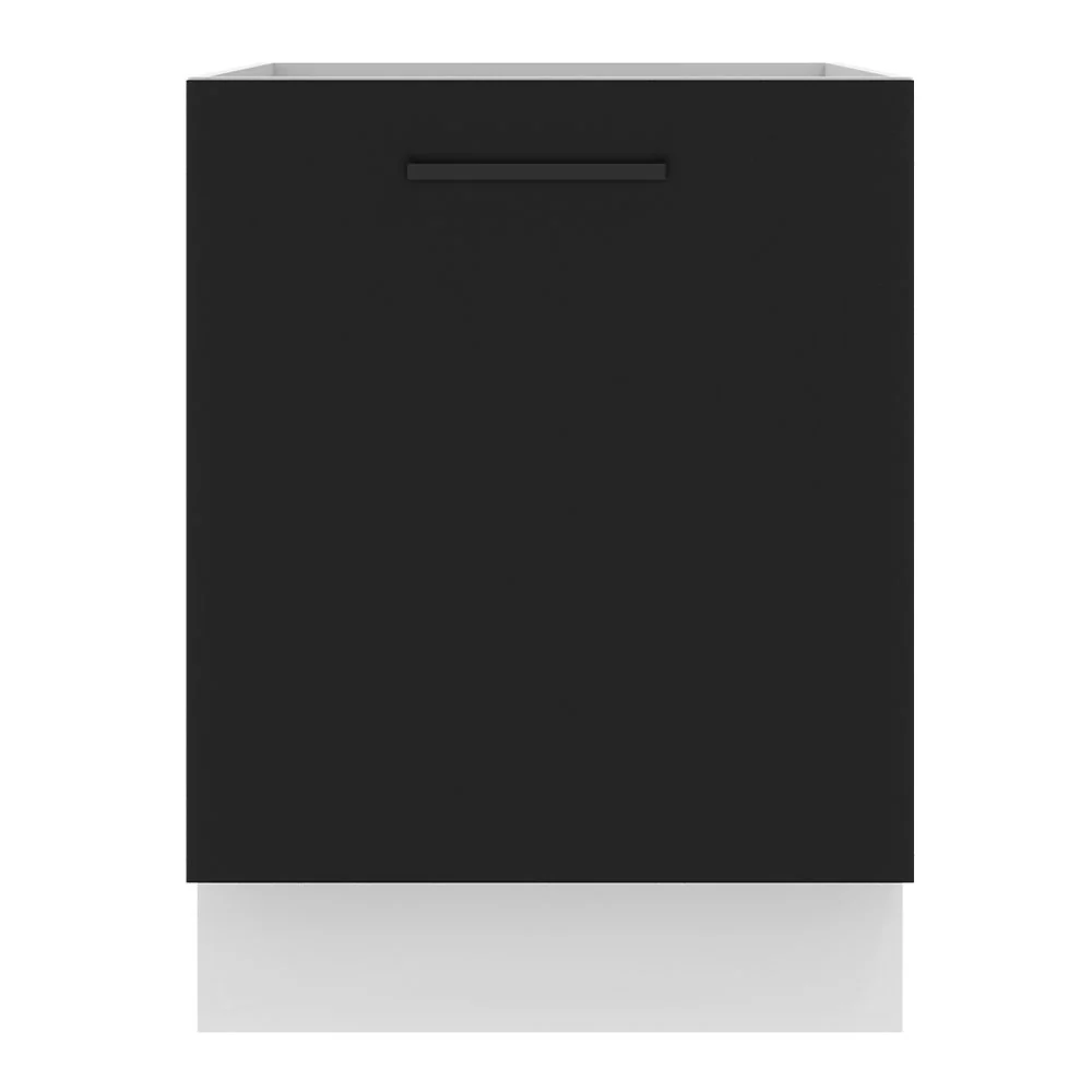 Bajo Mesada Cocina 60 x 60 cm 1 Puerta (Sin Mesada) Blanco/Negro Agata Madesa - Image 7