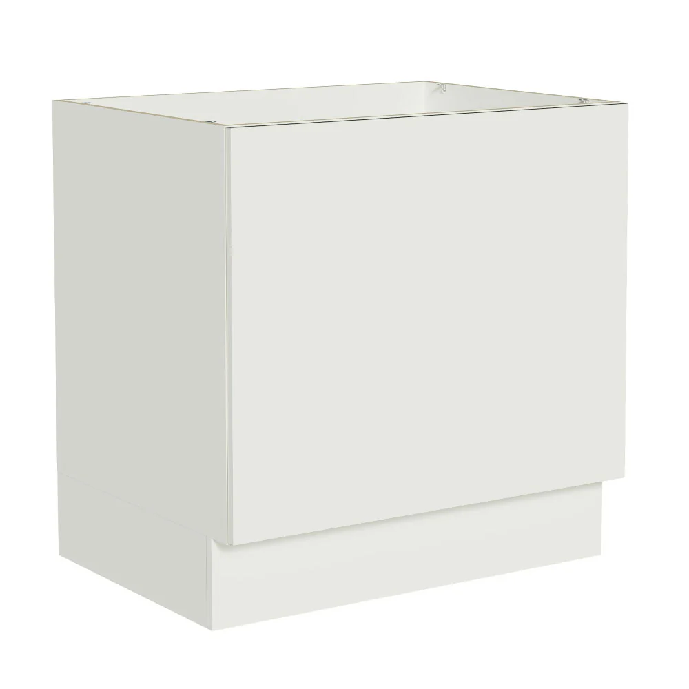 Bajo Mesada Cocina para Horno Empotrado 80 x 60 cm Sin Mesada Blanco Agata, Glamy, Lux, Stella Madesa - Image 5
