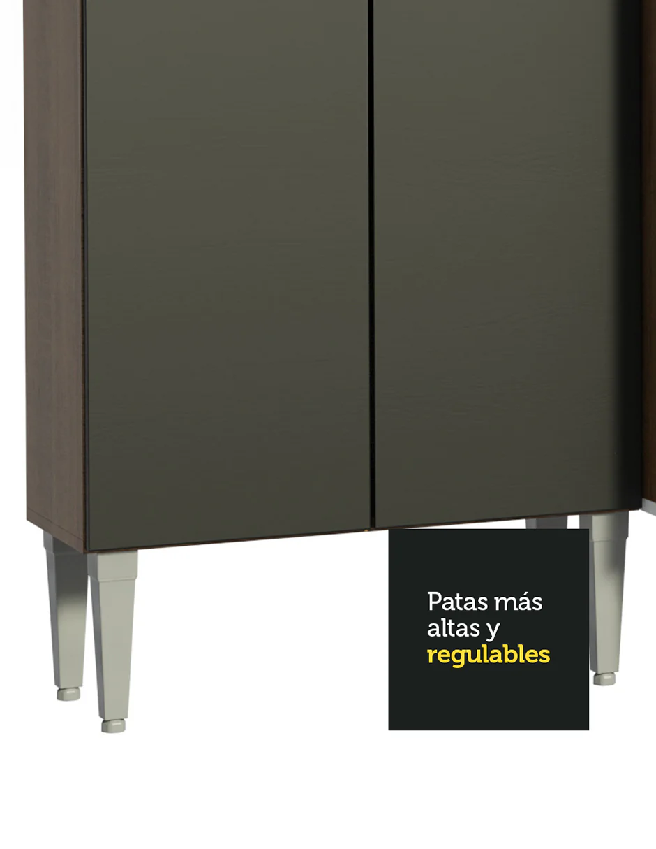 Combo de Cocina 137cm Sin Bacha de acero inoxidable Emilly Madesa 06 MN - Image 7