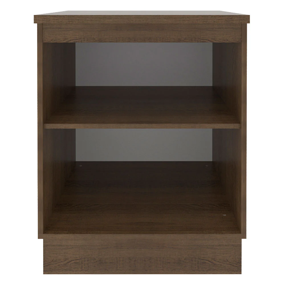 Bajo Mesada Madesa Glamy 60 x 60 cm 1 Puerta (Con Mesada) Marrón/Negro - Image 7