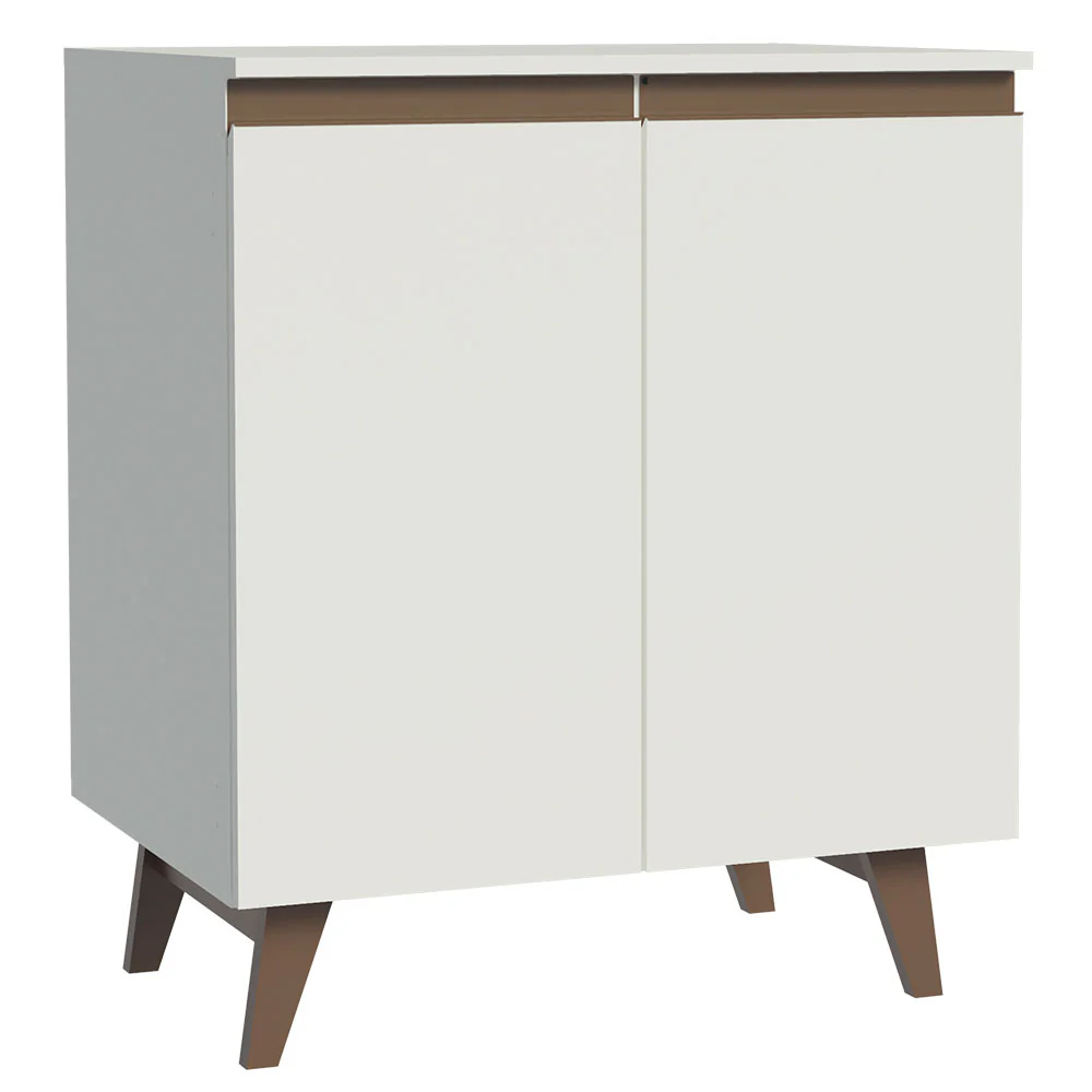 Bajo Mesada Reims 70 cm 2 Puertas - Blanco