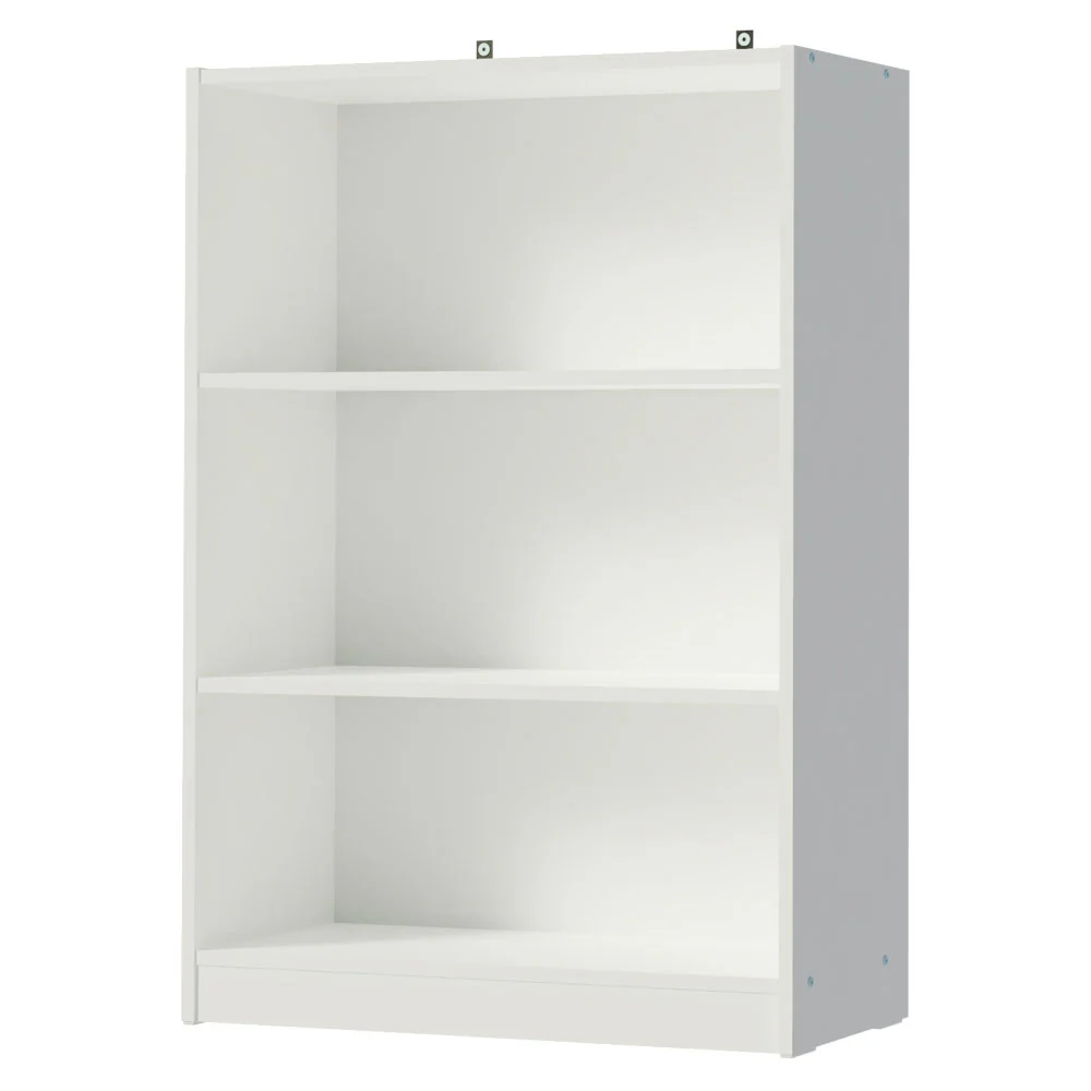 Biblioteca 6907 con 3 Nichos Blanco - Image 8